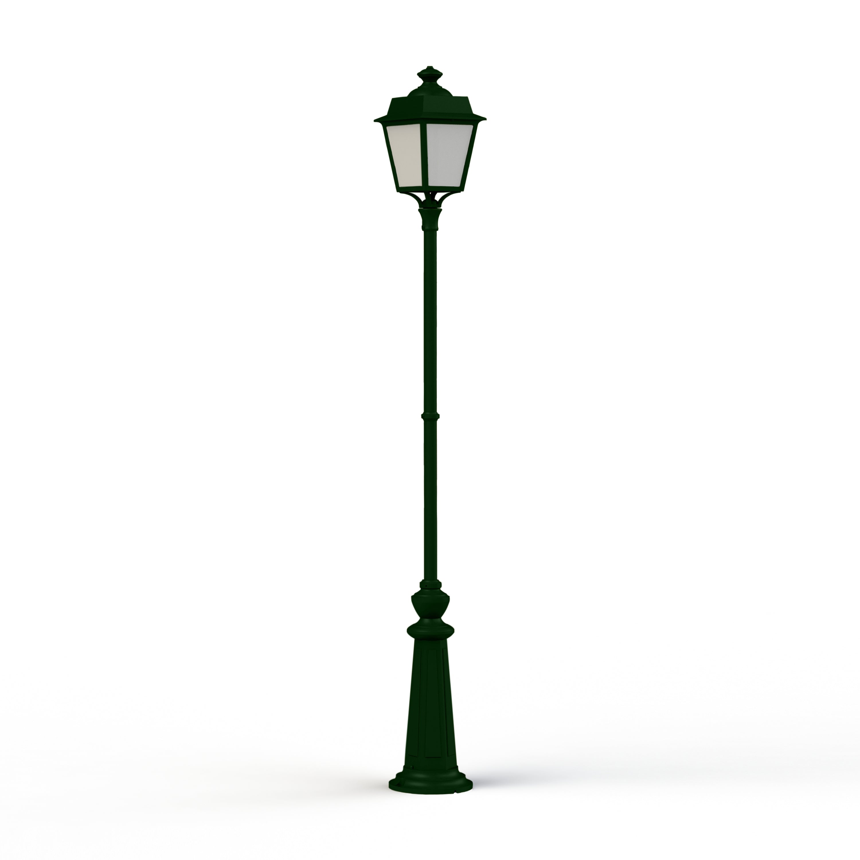 Lampadaire Place des Vosges 1 évolution N°12 Vert Anglais 019 150032019