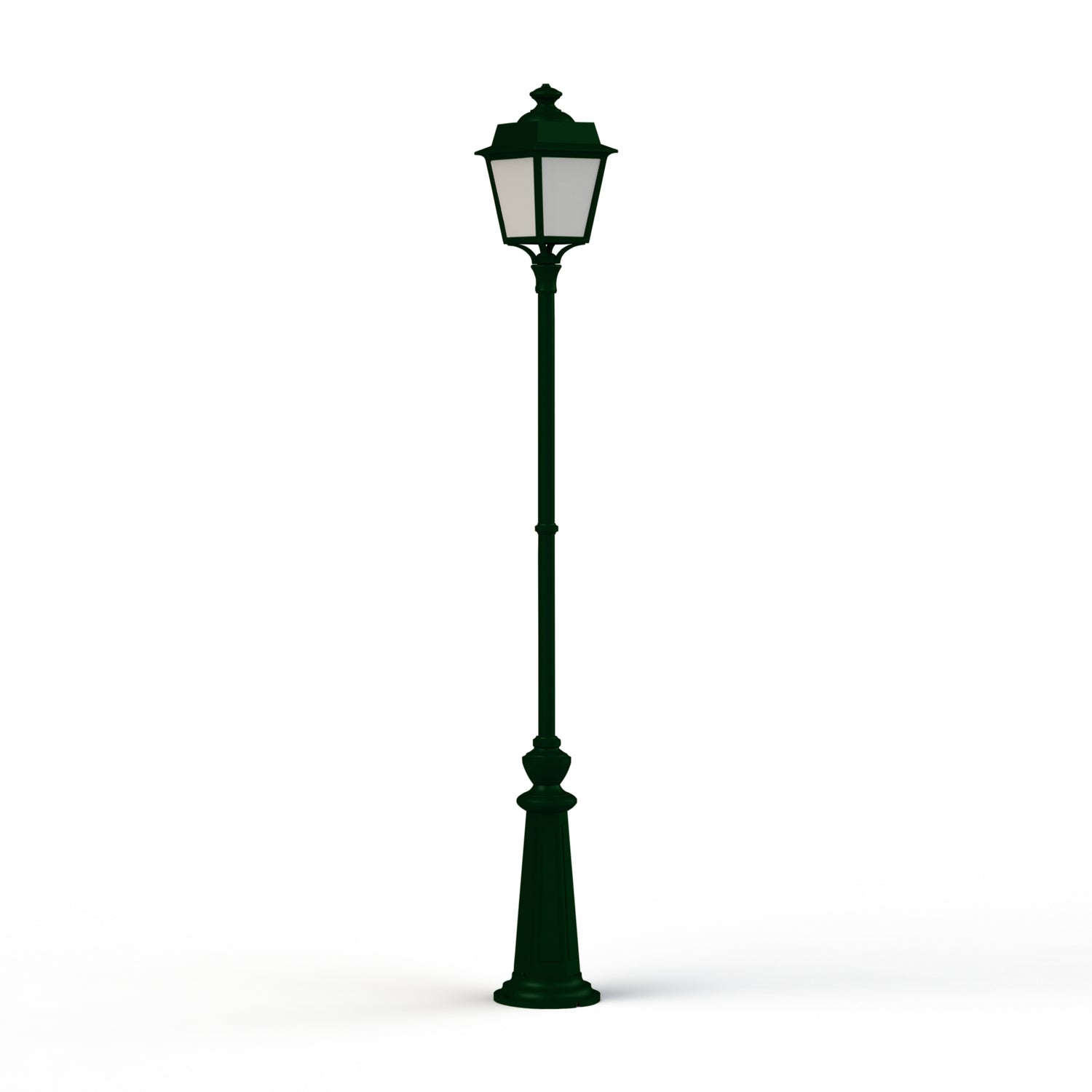 Lampadaire Place des Vosges 1 évolution N°12 Vert sapin 067 150032067