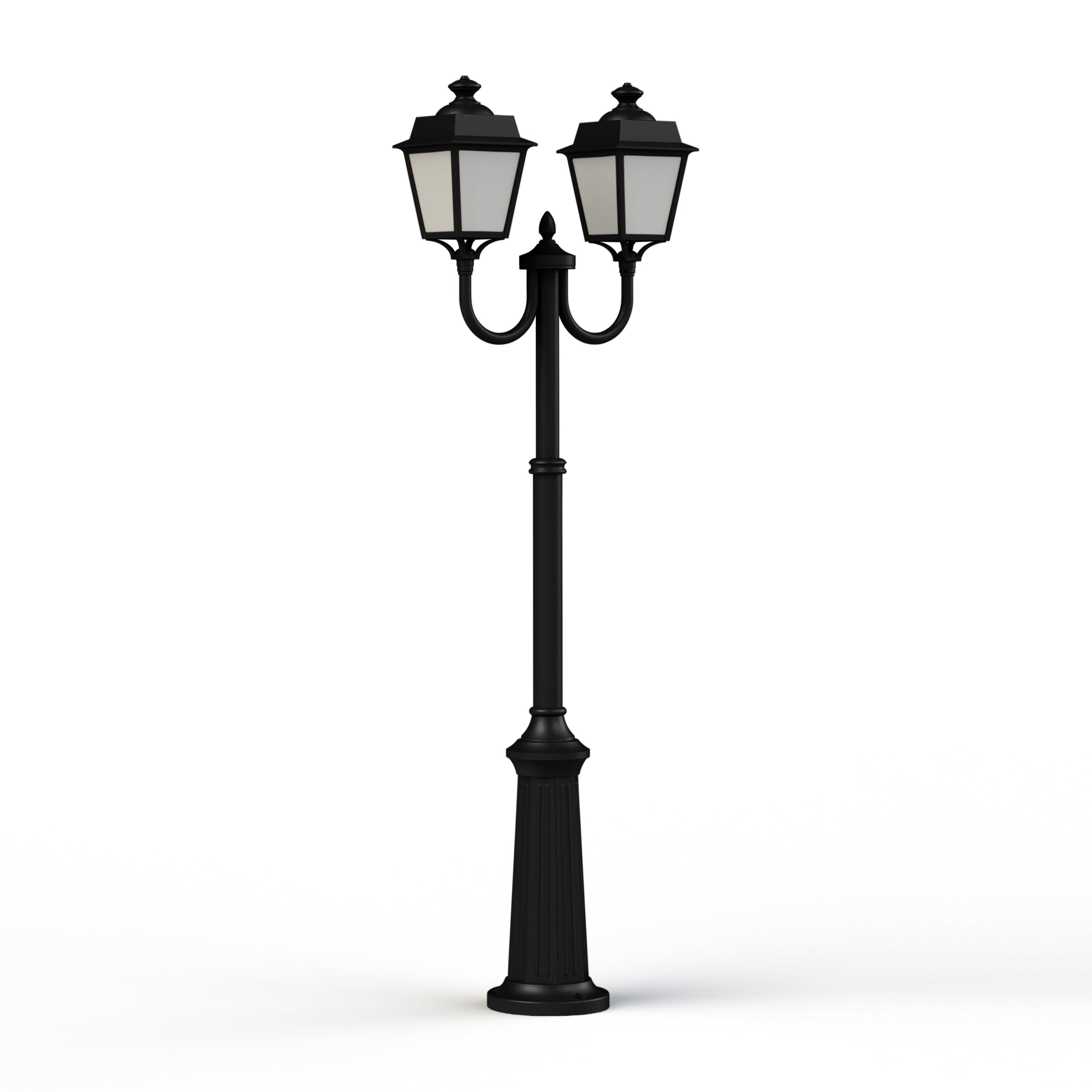 Lampadaire Place des Vosges 1 évolution N°13 Noir foncé 000 150034000