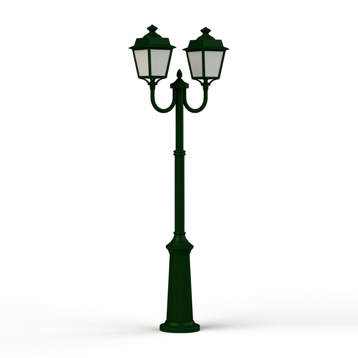 Lampadaire Place des Vosges 1 évolution N°13 Vert Anglais 019 150034019