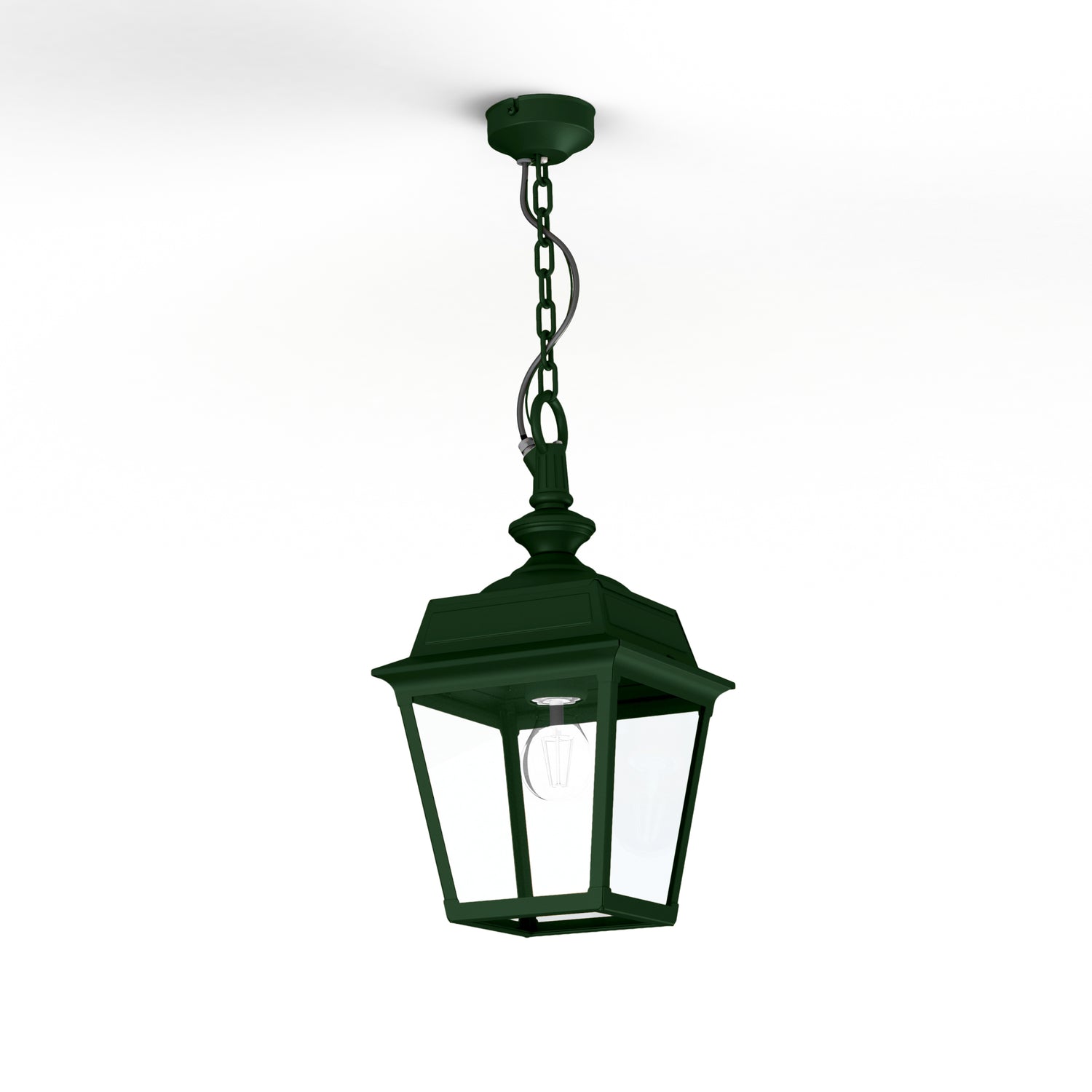 Suspension Place des Vosges 1 Tradition N°1 Vert Anglais 019 151001019