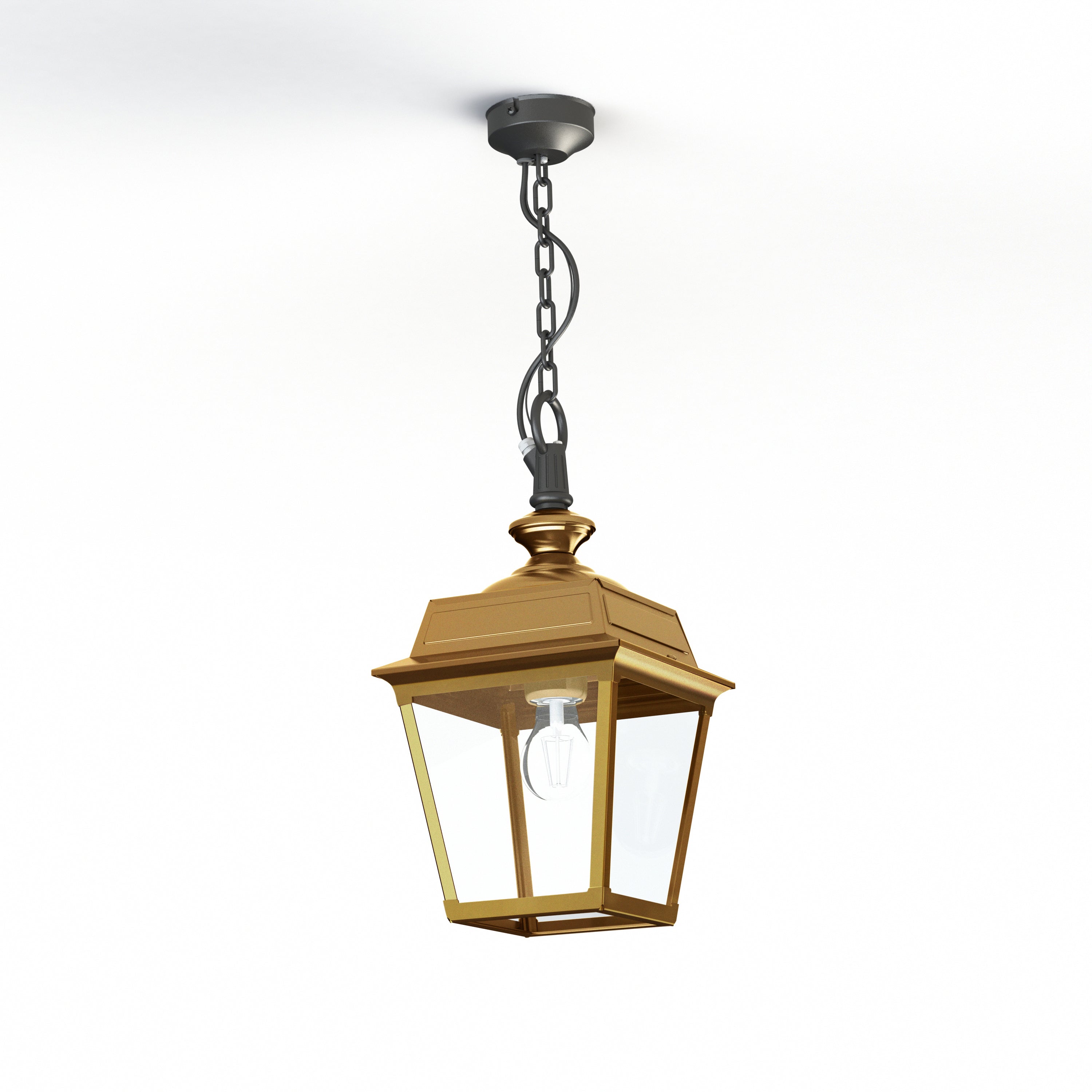 Suspension Place des Vosges 1 Tradition N°1 Laiton vernis teinté 070 151001070