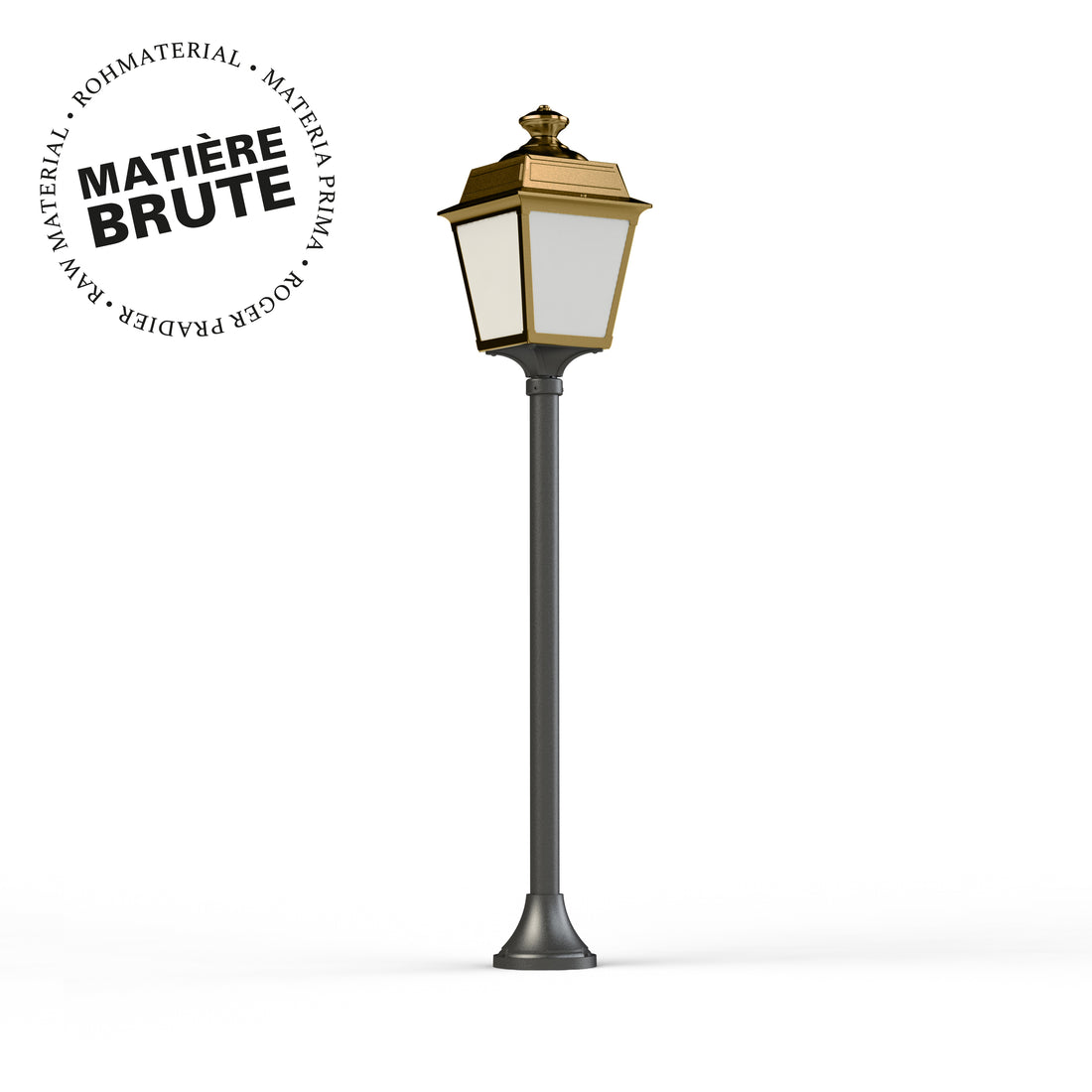 Borne Place des Vosges 1 Tradition N°10 Laiton brut 072 151016072