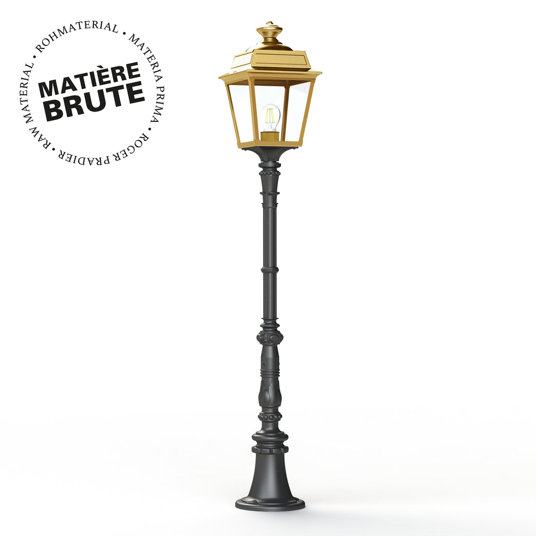 Borne Place des Vosges 1 Tradition N°11 Laiton brut 072