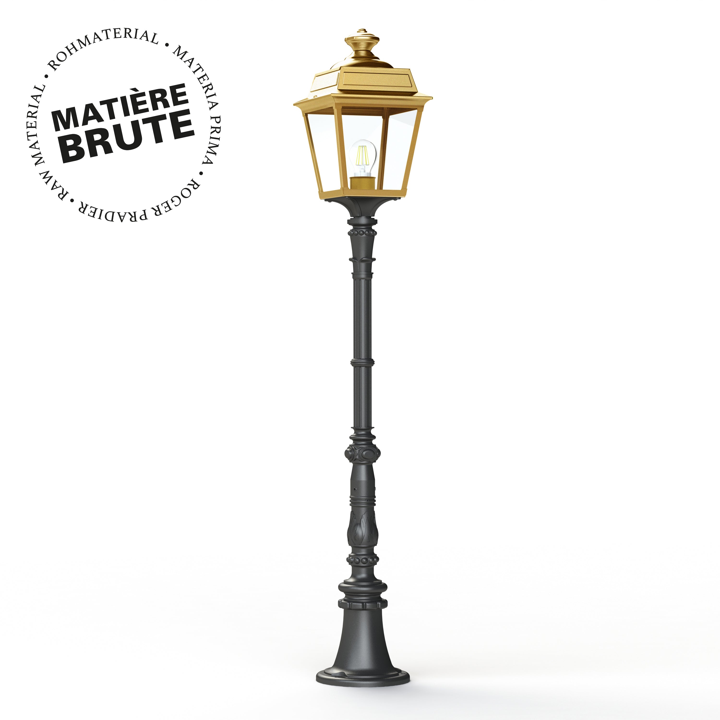 Borne Place des Vosges 1 Tradition N°11 Laiton brut 072 151017072