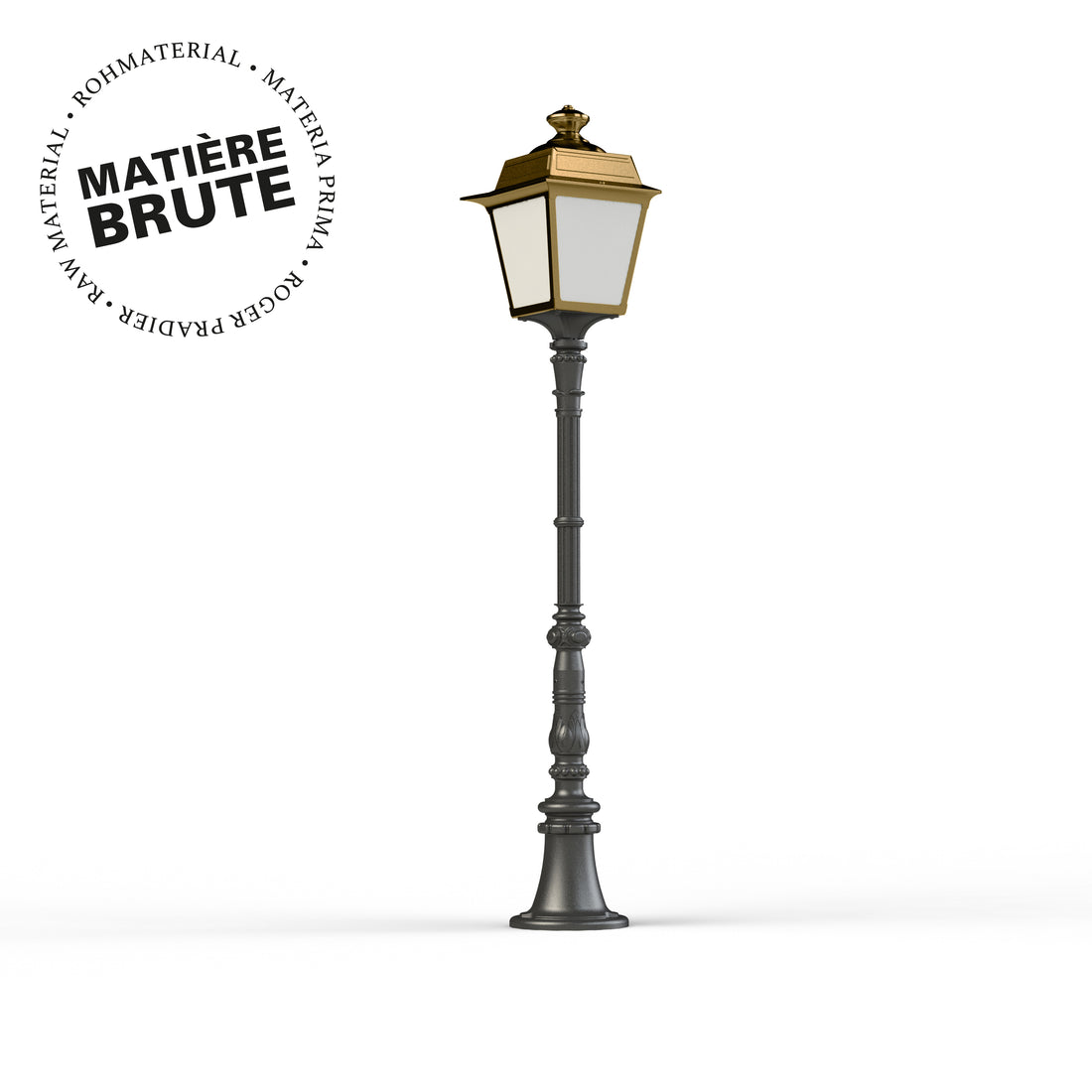 Borne Place des Vosges 1 Tradition N°11 Laiton brut 072