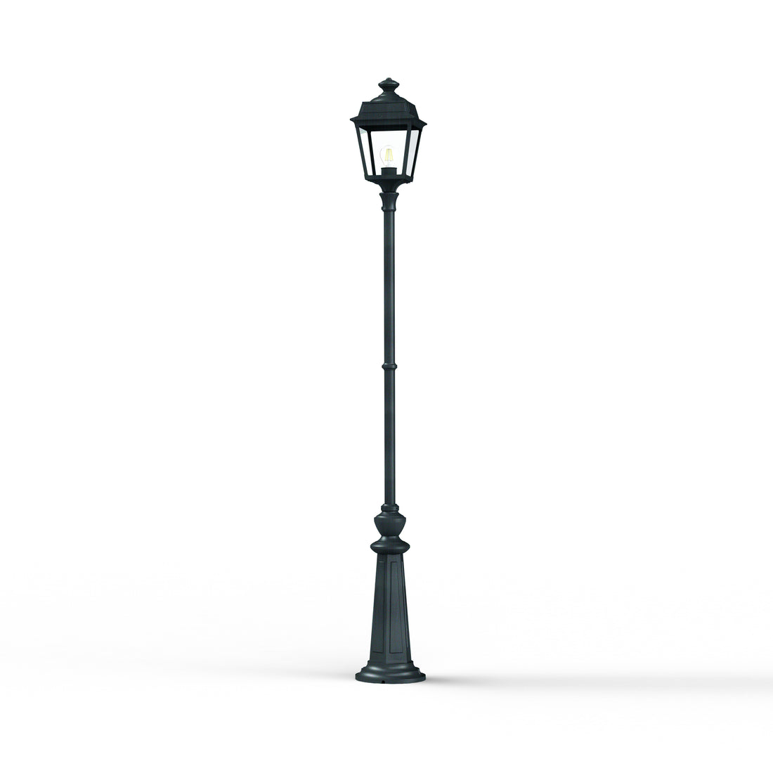 Lampadaire Place des Vosges 1 Tradition N°12 Vert de gris 008 151019008