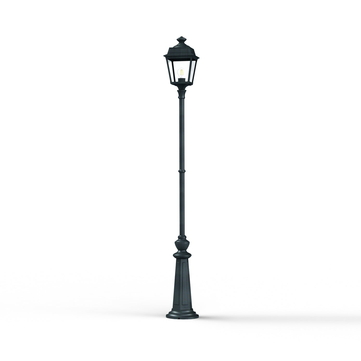 Lampadaire Place des Vosges 1 Tradition N°12 Vert de gris 008 151019008