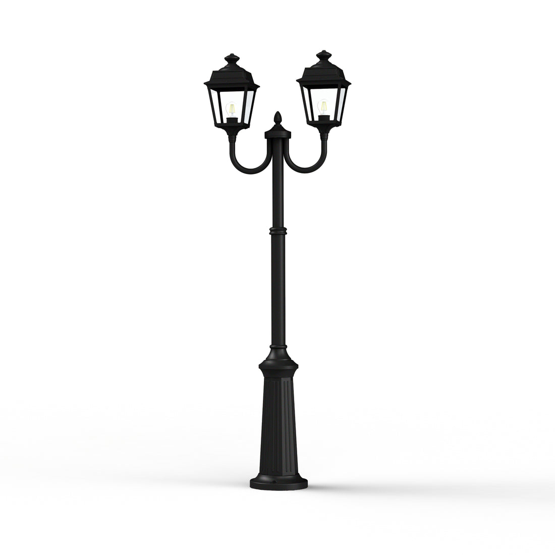 Lampadaire Place des Vosges 1 Tradition N°13 Noir foncé 000 151021000