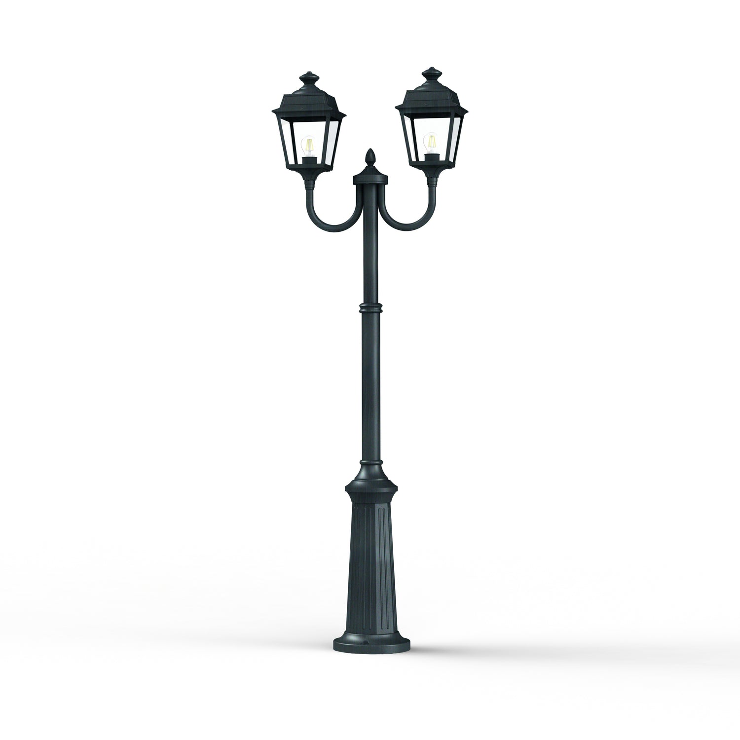 Lampadaire Place des Vosges 1 Tradition N°13 Vert de gris 008 151021008