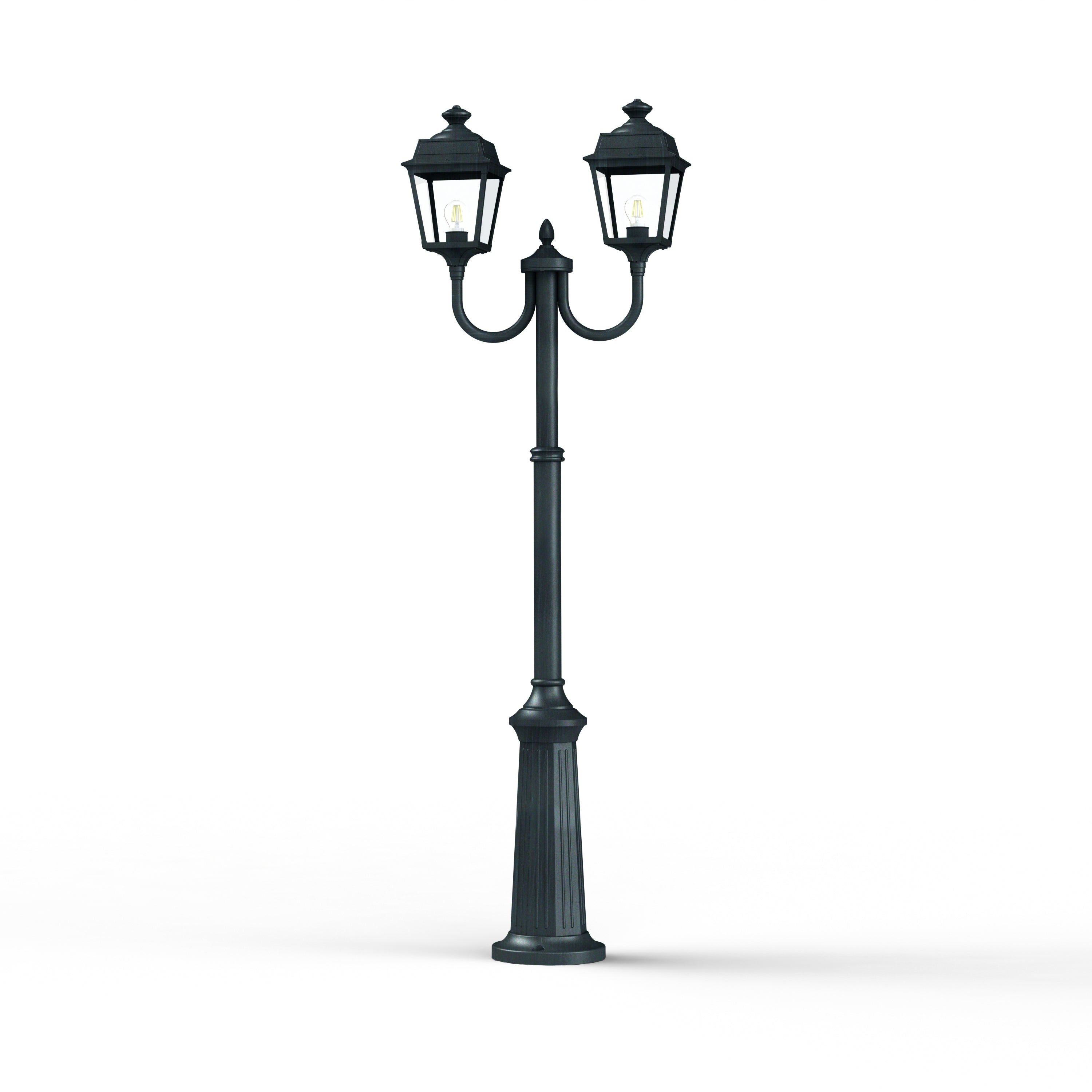 Lampadaire Place des Vosges 1 Tradition N°13 Vert de gris 008 151021008