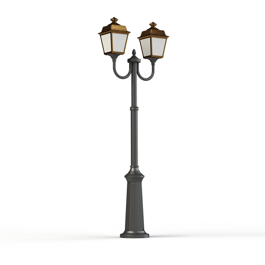 Lampadaire Place des Vosges 1 Tradition N°13 Laiton vernis teinté 070 151022070