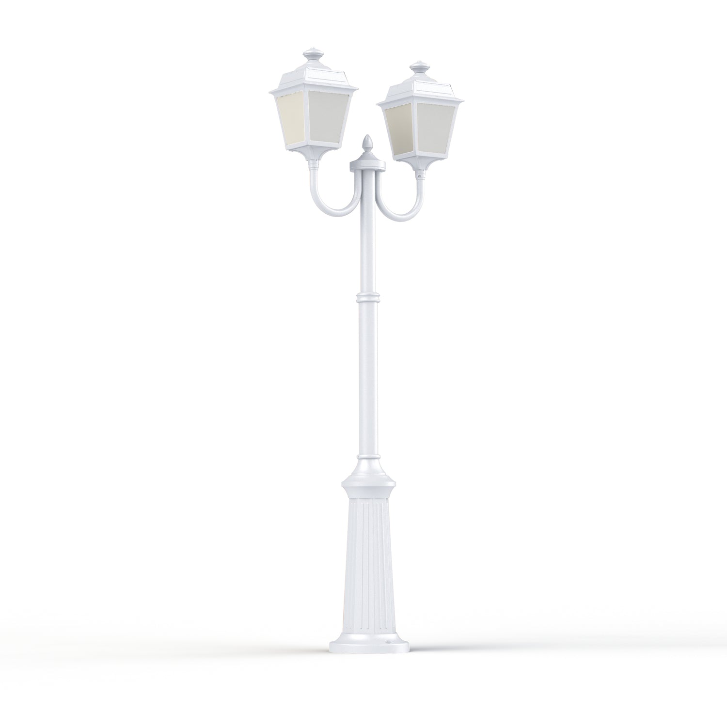 Lampadaire Place des Vosges 1 Tradition N°13 Blanc 001 151022001