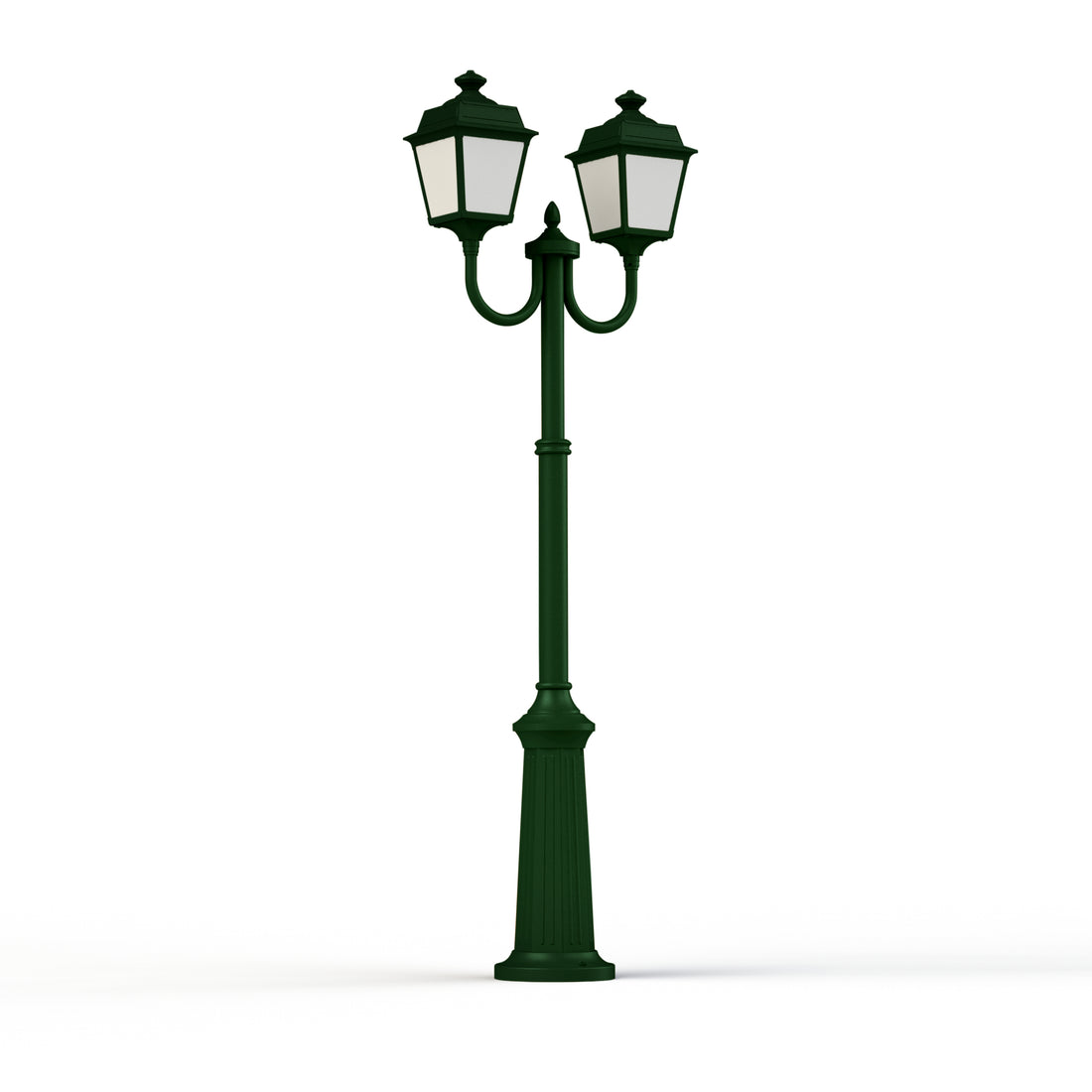 Lampadaire Place des Vosges 1 Tradition N°13 Vert Anglais 019 151022019