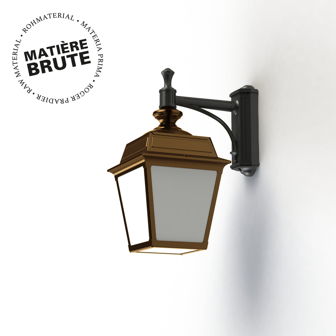 Applique Place des Vosges 1 Tradition N°4 Laiton brut 072 151008072