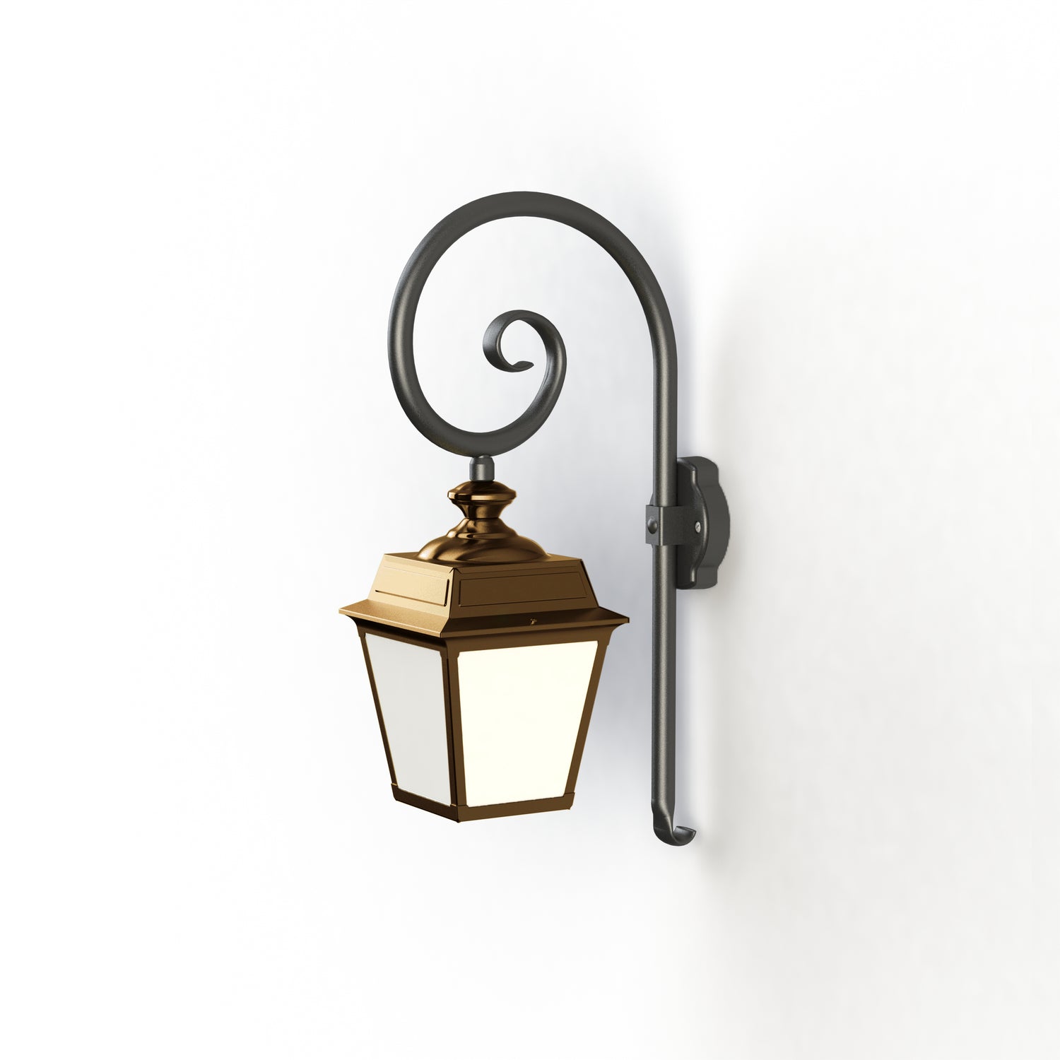 Applique Place des Vosges 1 Tradition N°5 Laiton vernis teinté 070 151010070