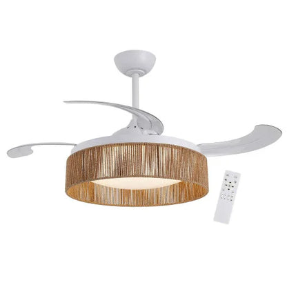 Plafonnier ventilateur BOHEME naturel GM LOVA 7077