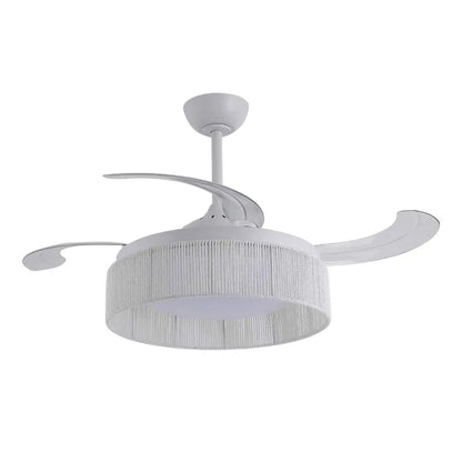 Plafonnier ventilateur BOHEME blanc GM LOVA 7090