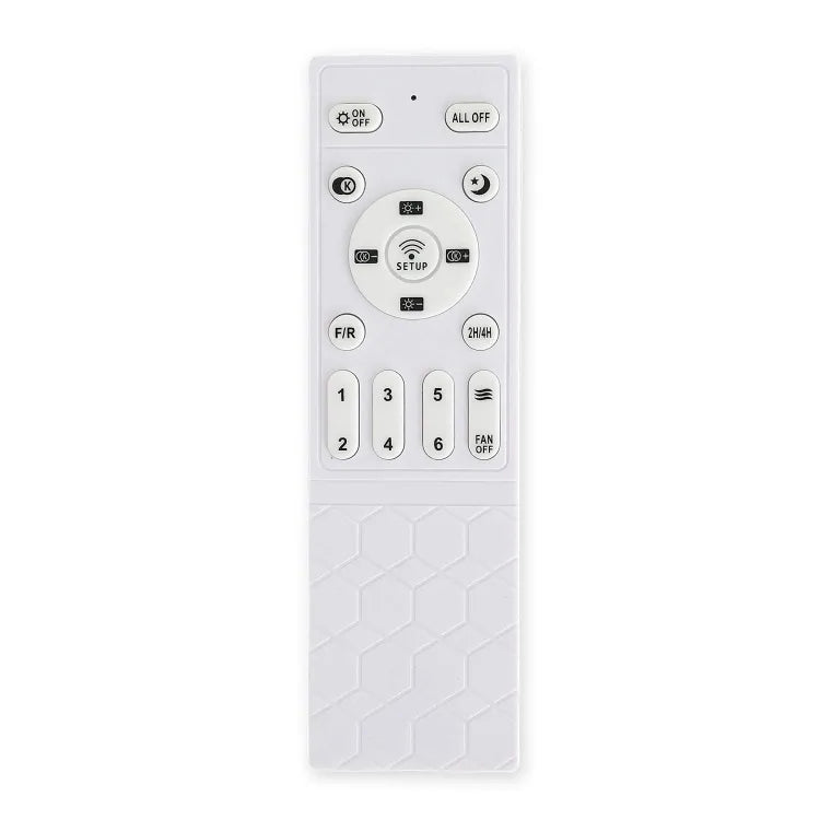 Plafonnier ventilateur BOHEME blanc GM LOVA 7090