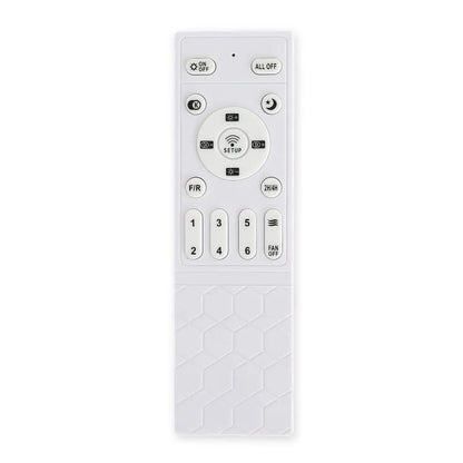 Plafonnier ventilateur BOHEME blanc GM LOVA 7090