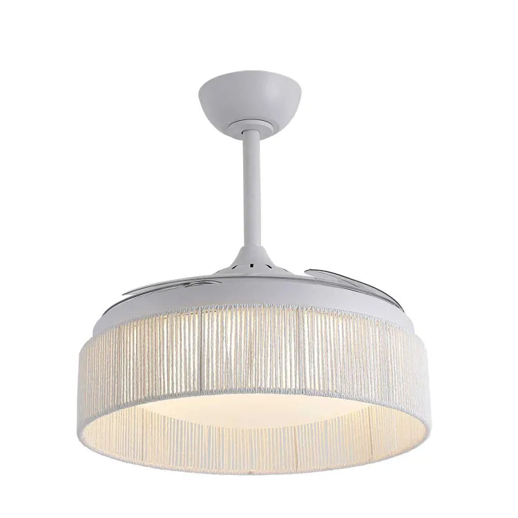 Plafonnier ventilateur BOHEME blanc GM LOVA 7090