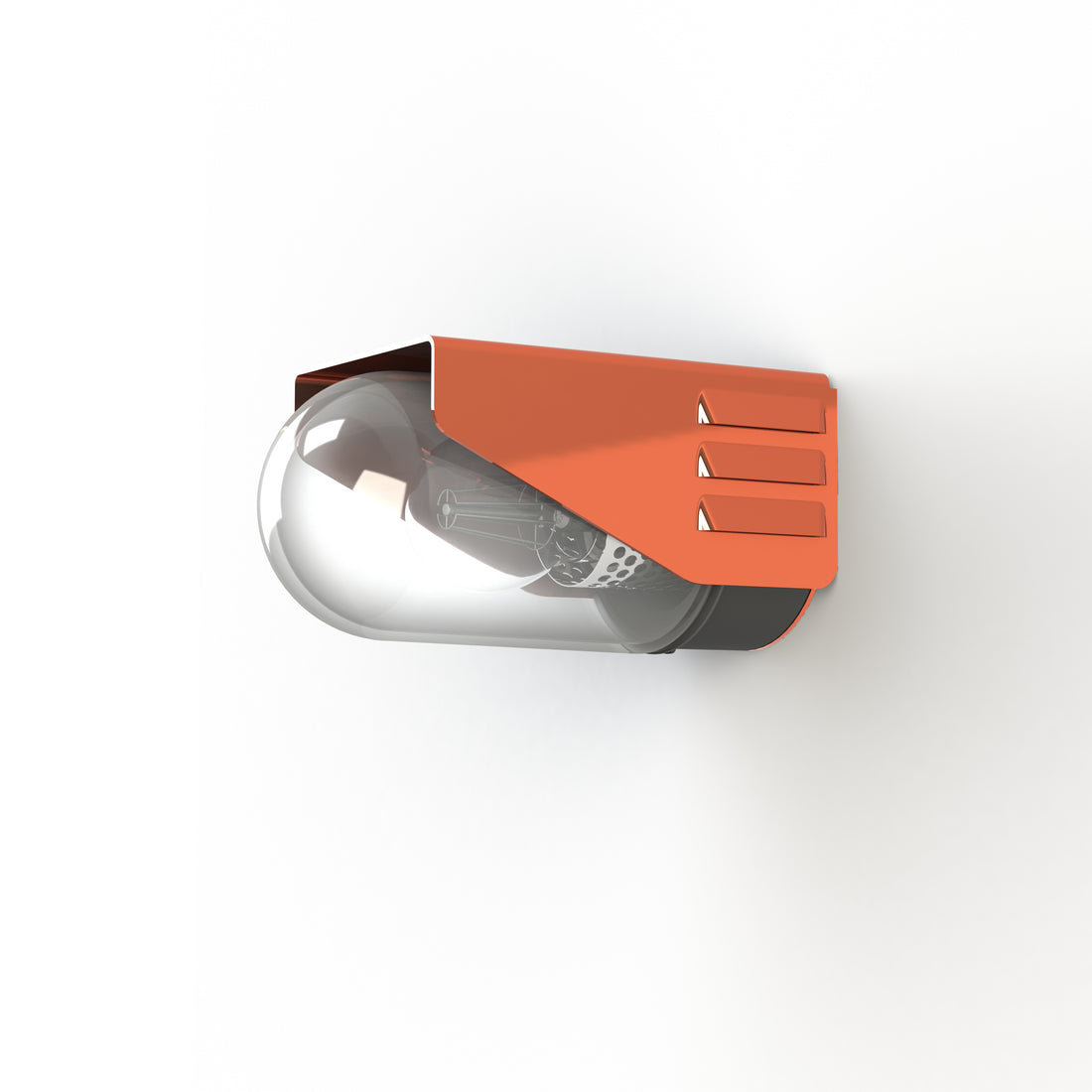 Applique RP195 N°1 Classe 3 Diffuseur clair Cuivre brut 082 153011082