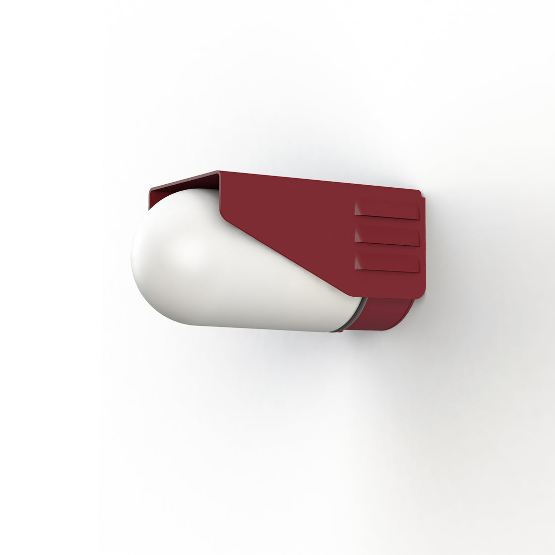 Applique RP195 N°1 Classe 3 Verre dépoli Rouge vin 066 153012066