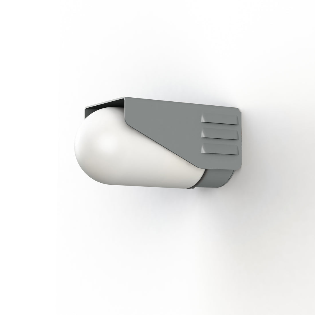 Applique RP195 N°1 depoli Gris soie 105 153002105