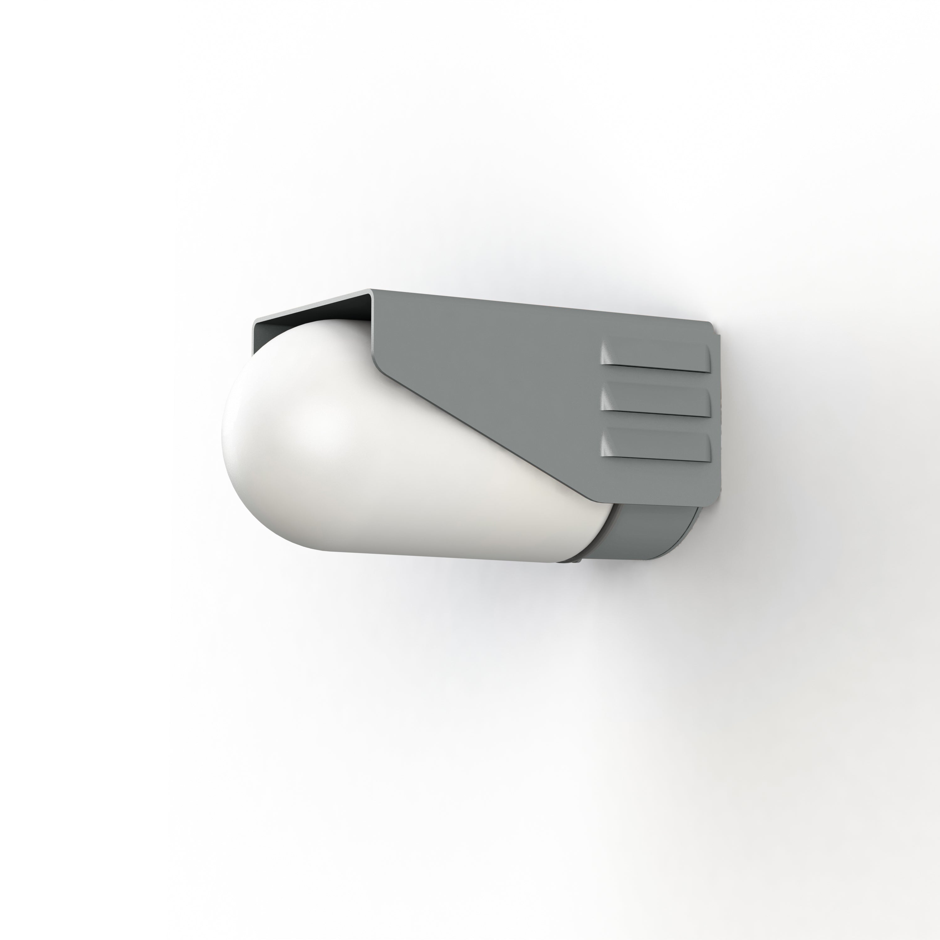 Applique RP195 N°1 depoli Gris soie 105 153002105