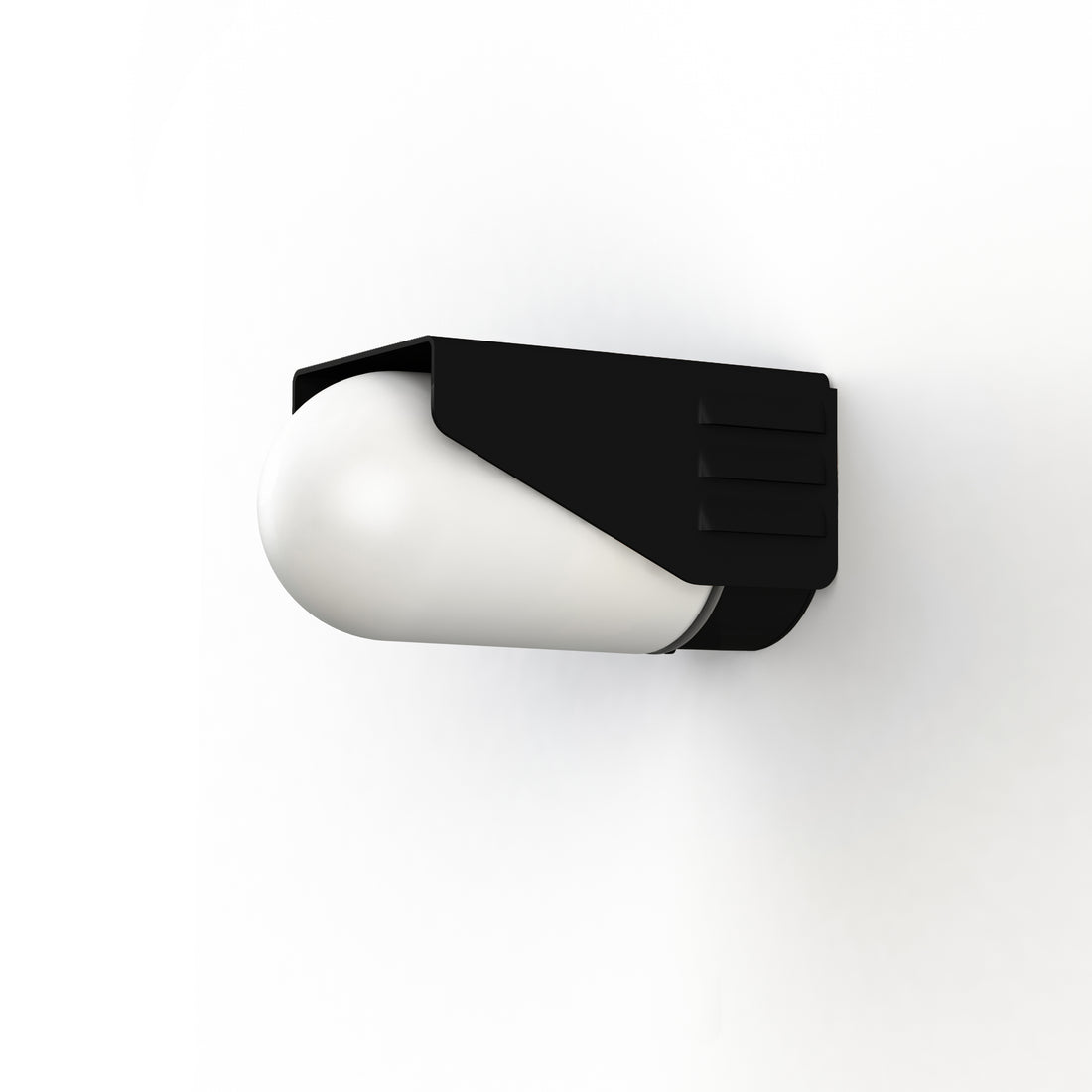 Applique RP195 N°1 depoli Noir velours 113 153002113