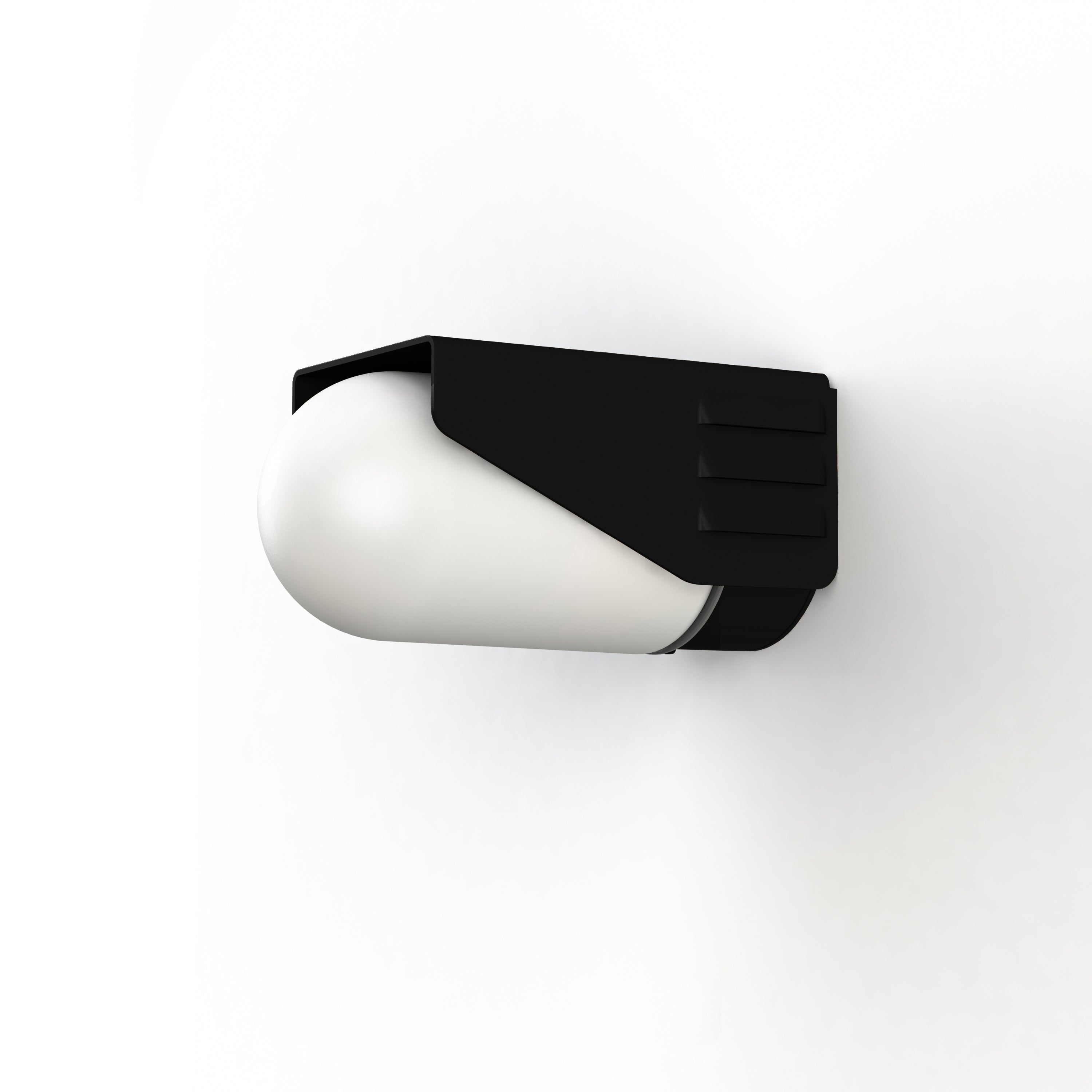 Applique RP195 N°1 depoli Noir velours 113 153002113