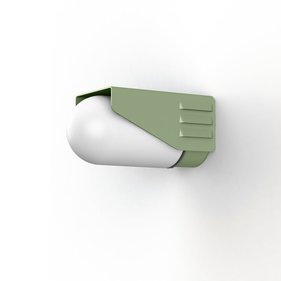 Applique RP195 N°1 Classe 3 Verre dépoli Vert pâle 133 153012133