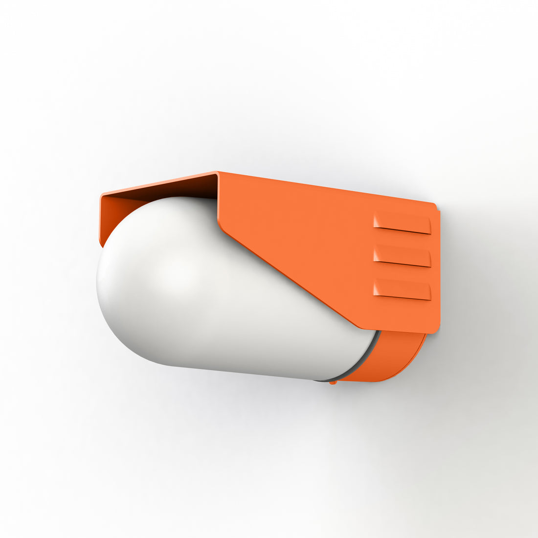Applique RP195 T2 N°3 depoli Orangé pur 014 153006014