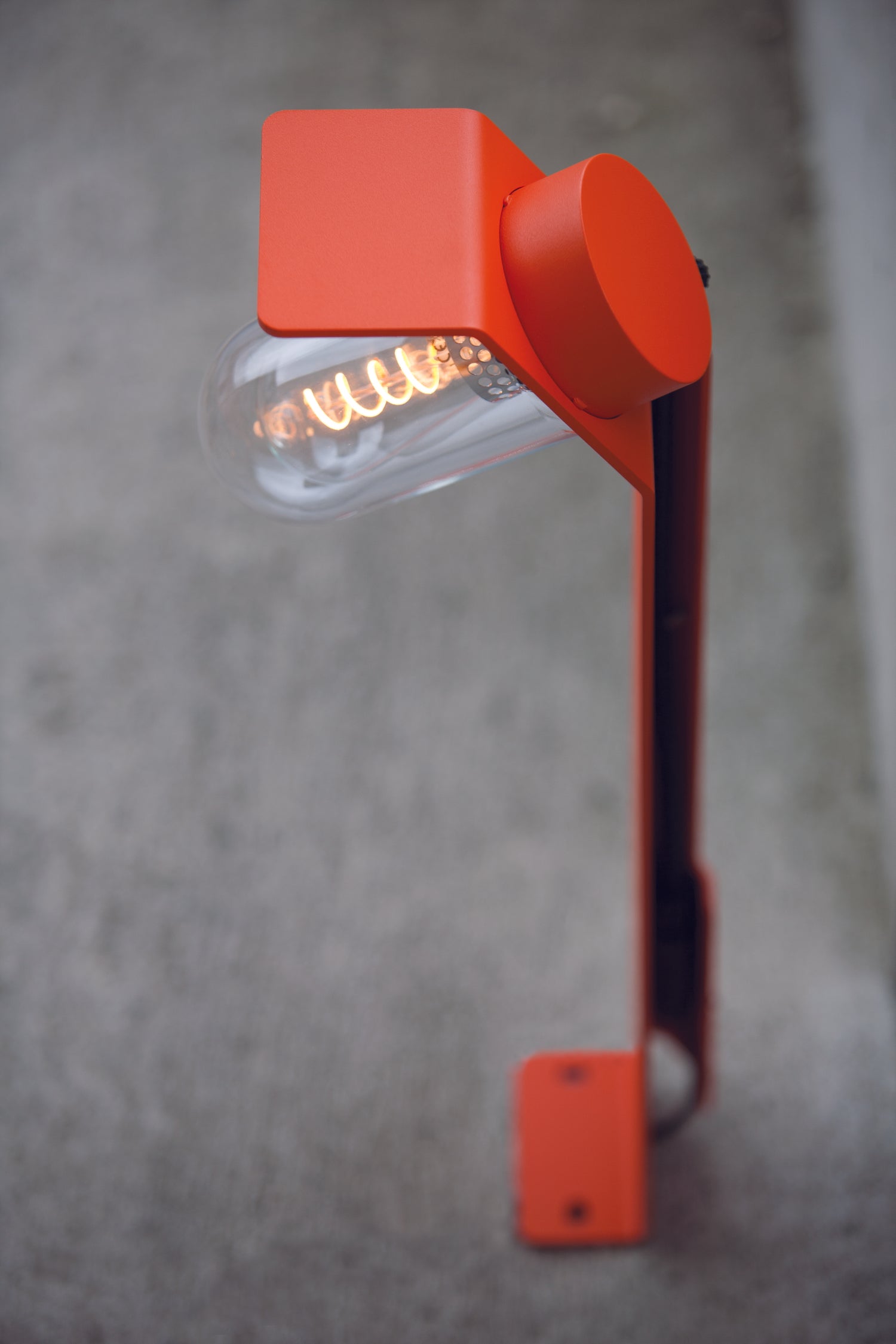 Applique Sherlock T2 N°3 depoli Rouge signalisation 056 154006056