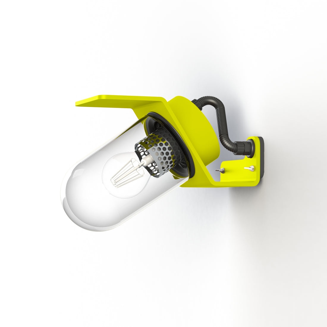 Applique Sherlock T1 N°1 Classe 3 Diffuseur clair Jaune soufre 068 154011068