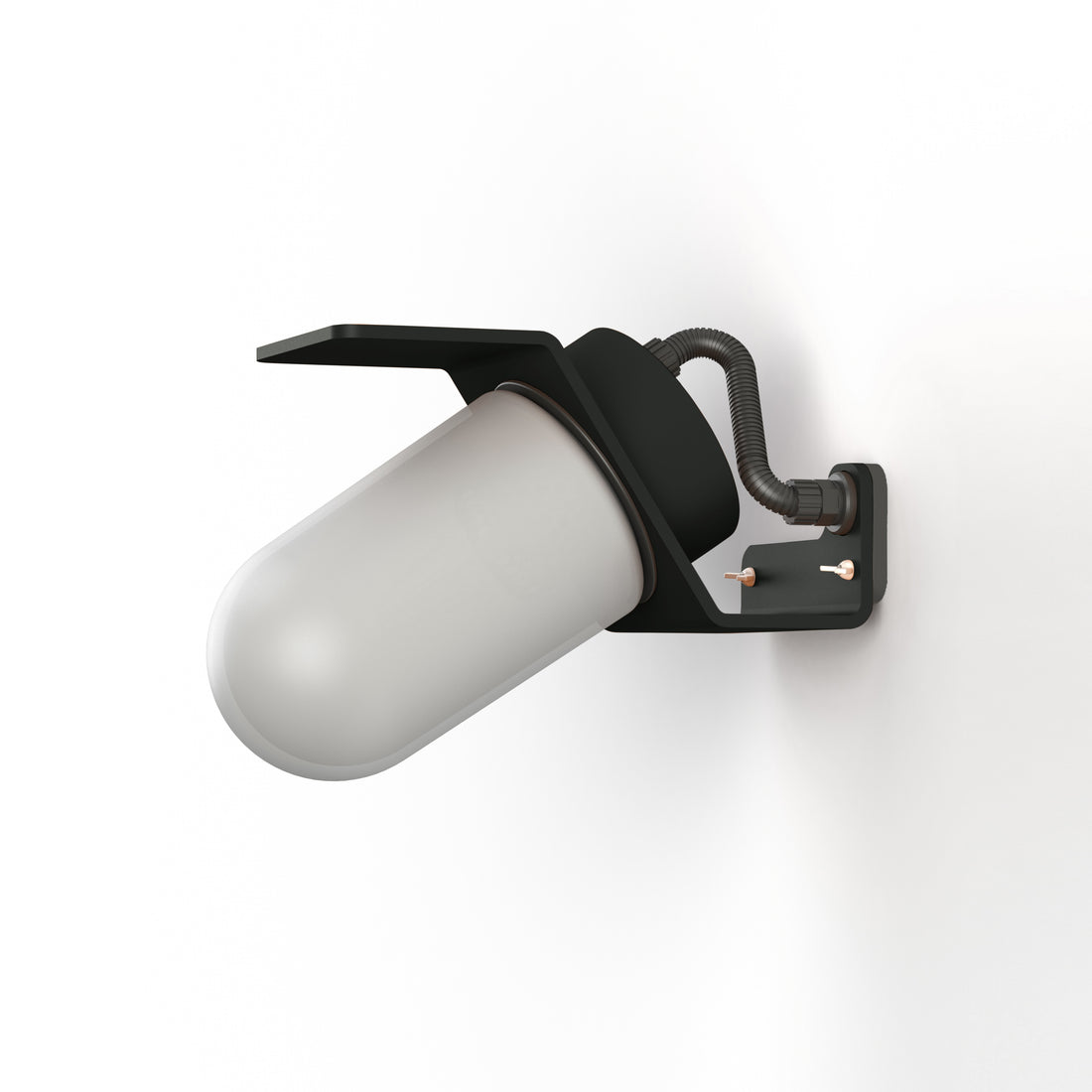 Applique Sherlock T1 N°1 depoli Gris anthracite 006 154002006
