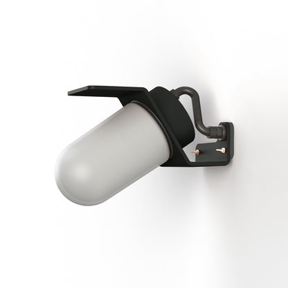 Applique Sherlock T1 N°1 depoli Gris anthracite 006 154002006