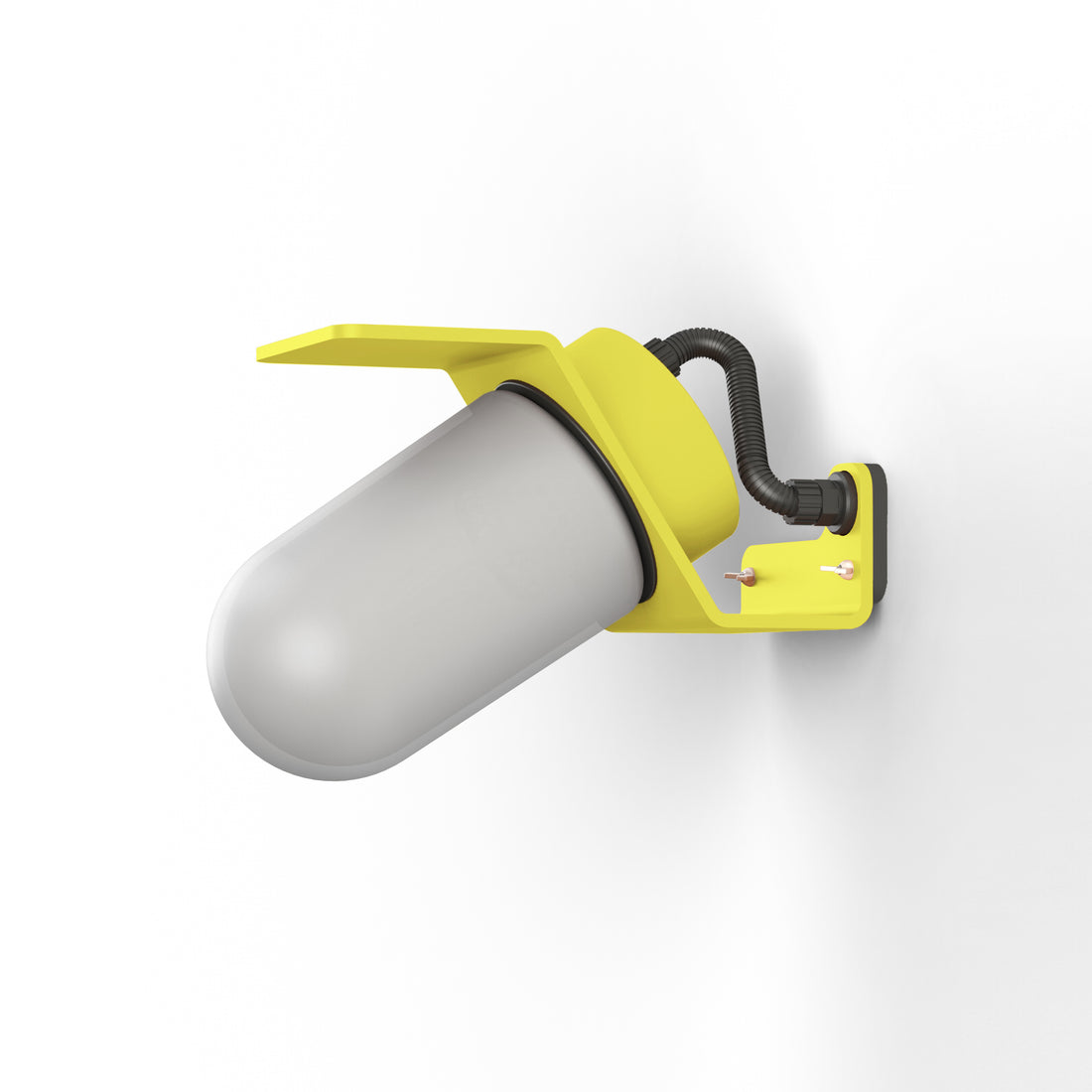 Applique Sherlock T1 N°1 depoli Jaune soufre 068 154002068