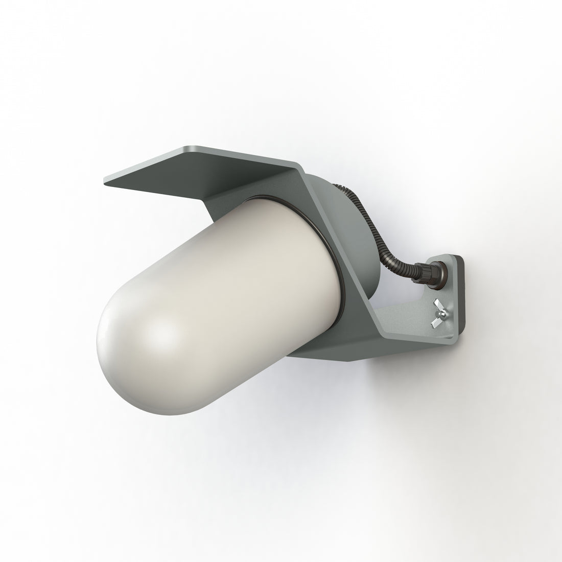 Applique Sherlock T2 N°3 depoli Gris ardoise 059 154006059