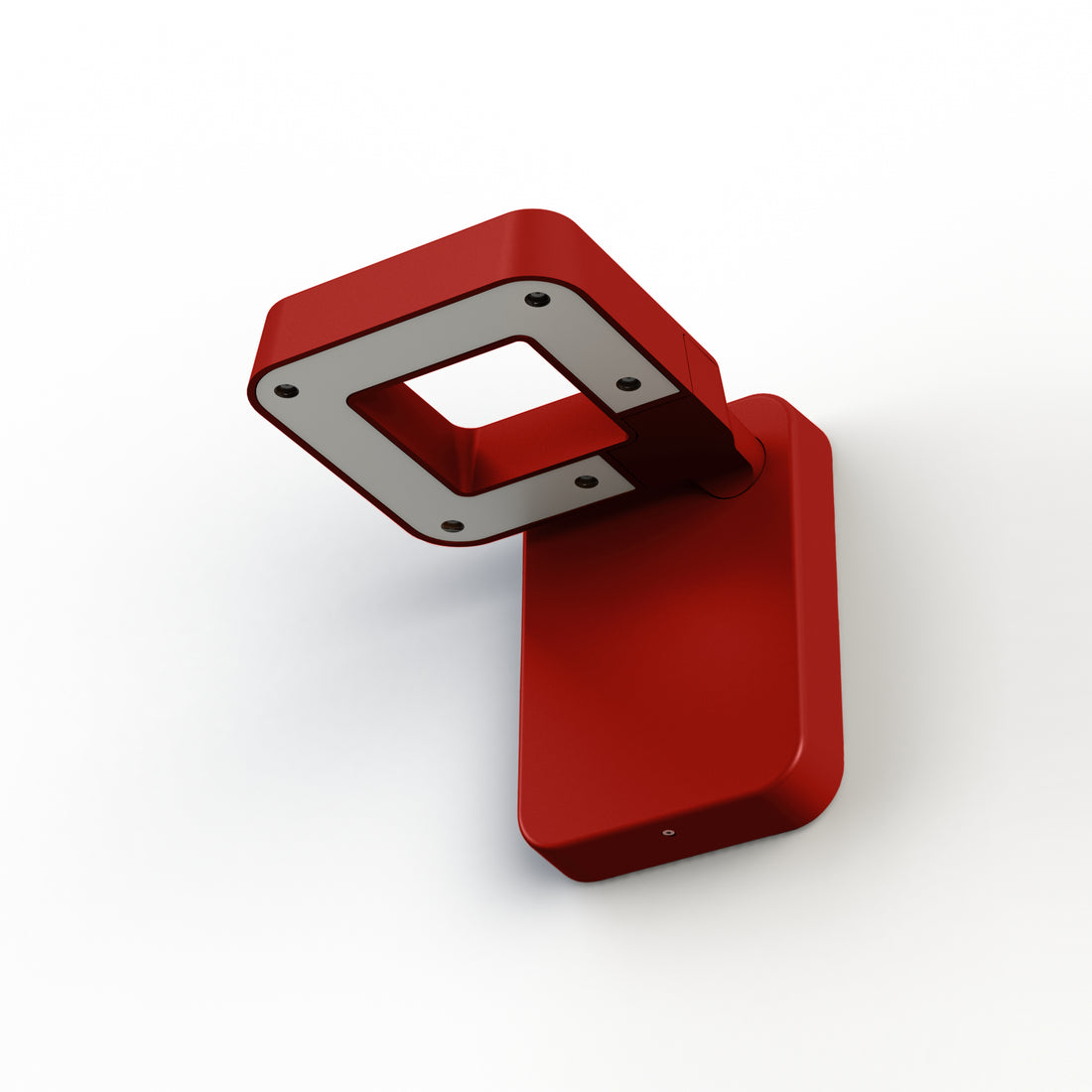 Applique Square N°1 LED 2700°k Rouge tomate 110 156002110