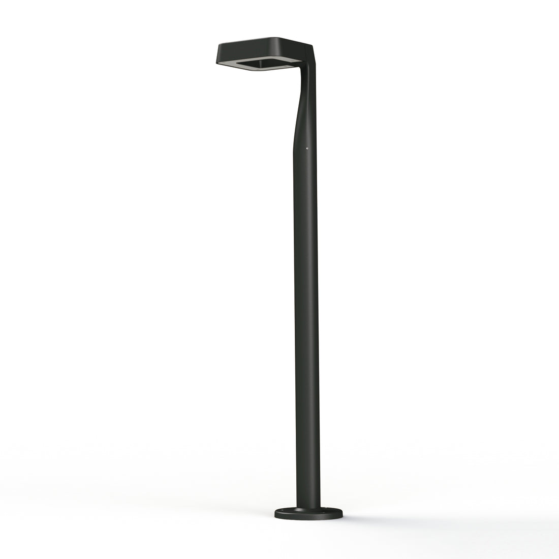 Borne Square N°3 LED 2700°k Gris noir 107 156006107