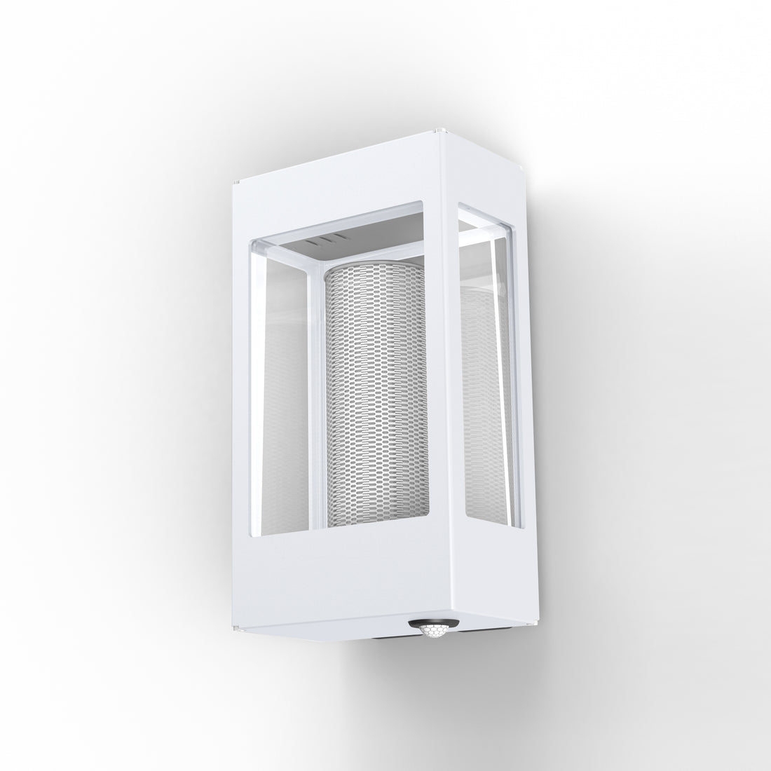 Applique Tétra N°1 E27 detection Blanc 001 162002001
