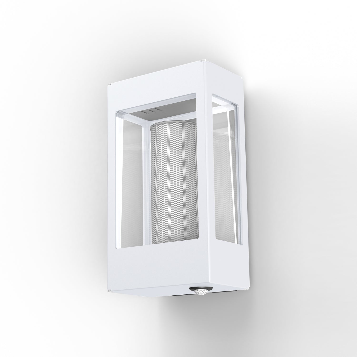 Applique Tétra N°1 E27 detection Blanc 001 162002001