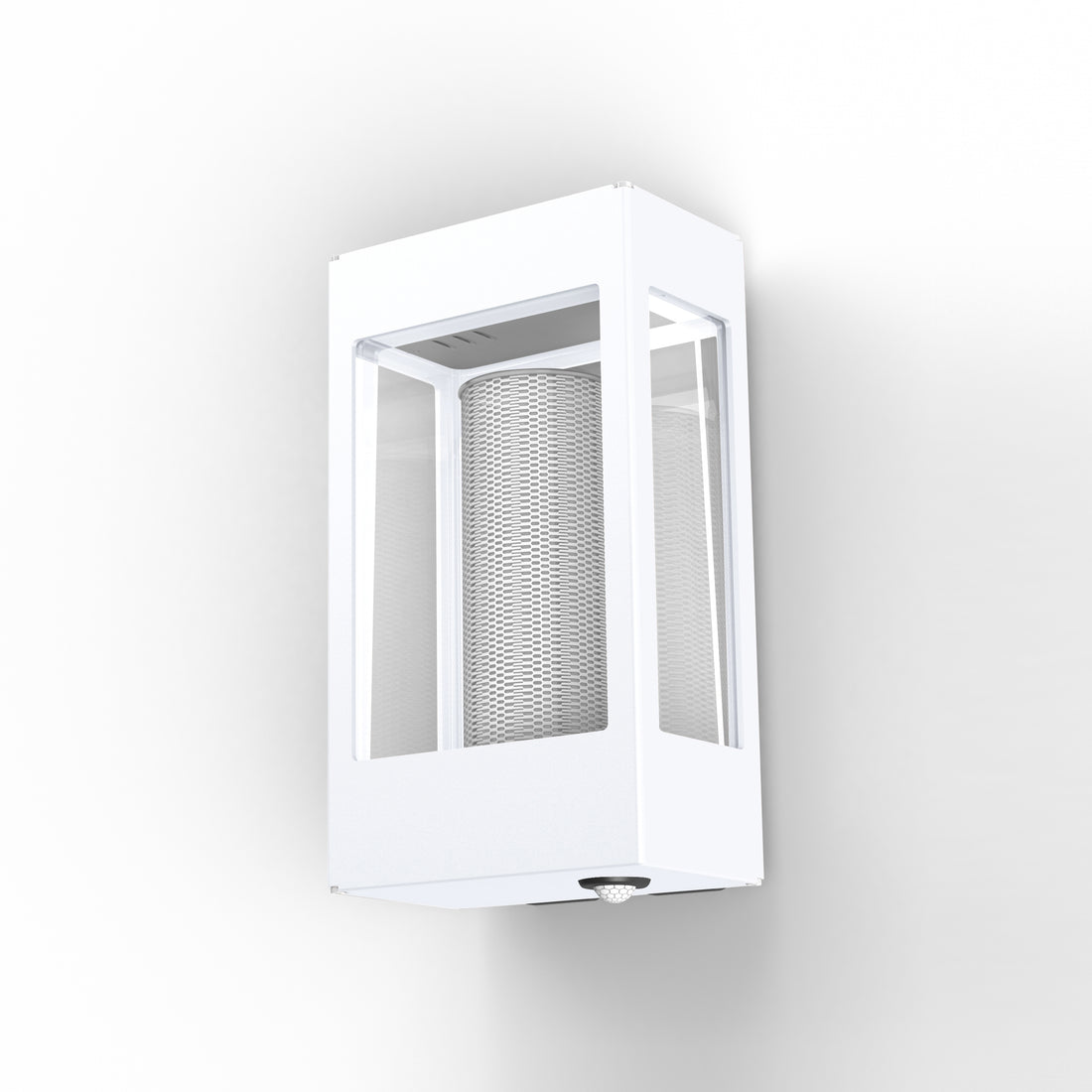 Applique Tétra N°1 E27 detection Blanc pur 101 162002101