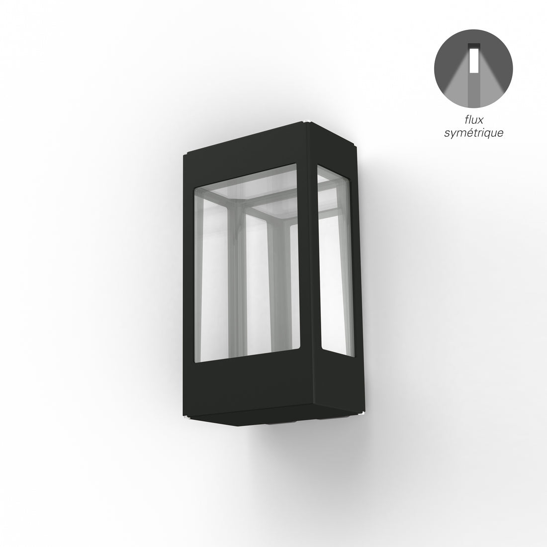 Applique Tétra N°1 LED 12w 2700°k Gris anthracite 006 162306006