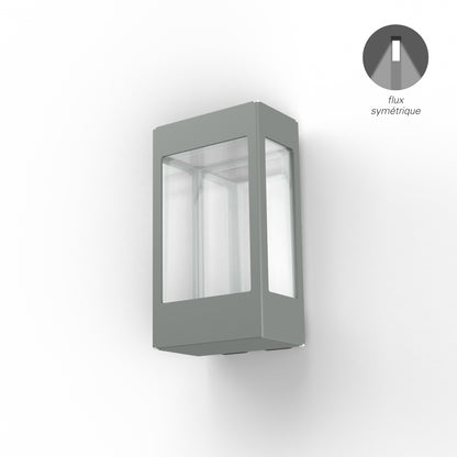 Applique Tétra N°1 LED 12w 2700°k Gris métal 023 162306023