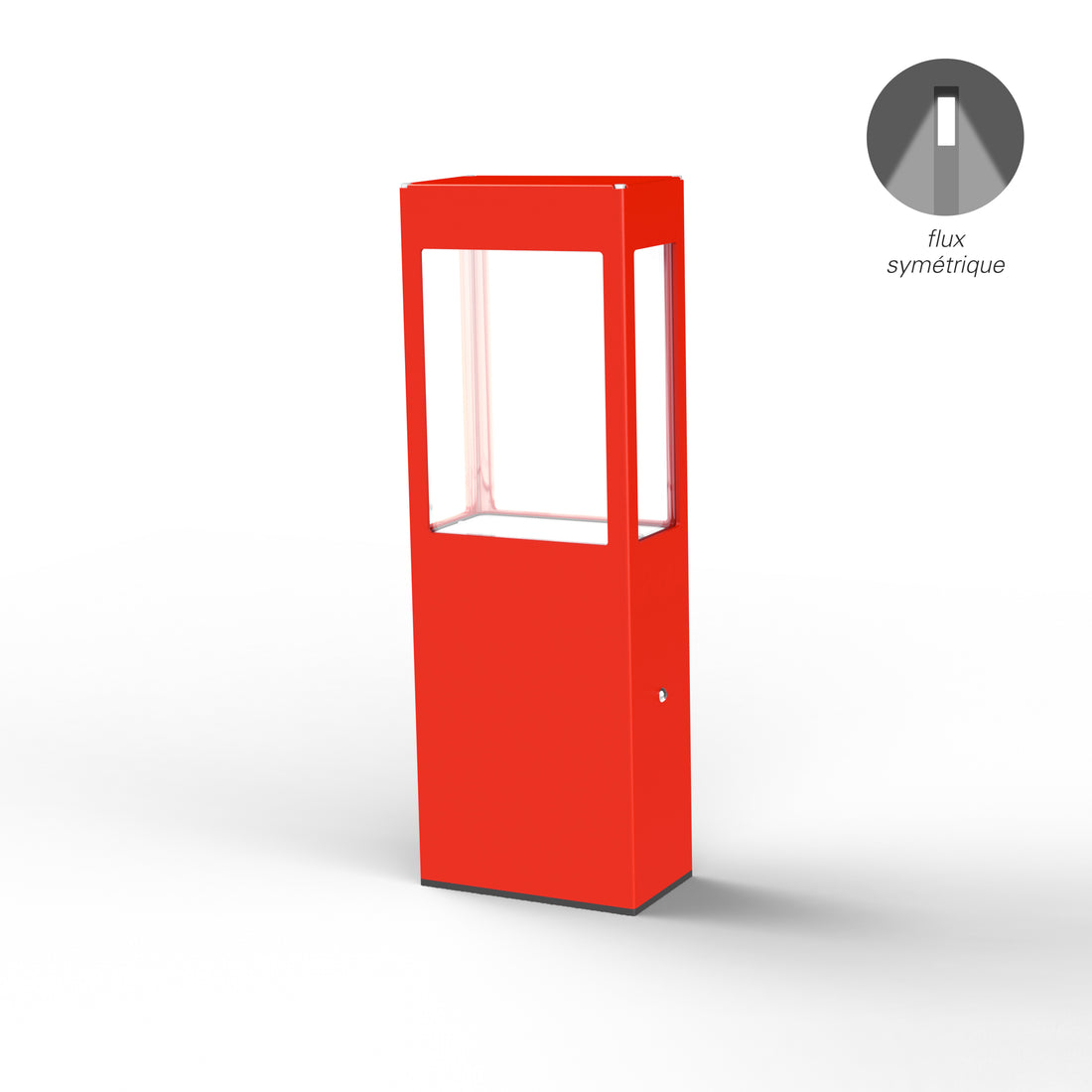 Borne Tétra N°2 LED 12w 2700°k Rouge signalisation 056 162211056