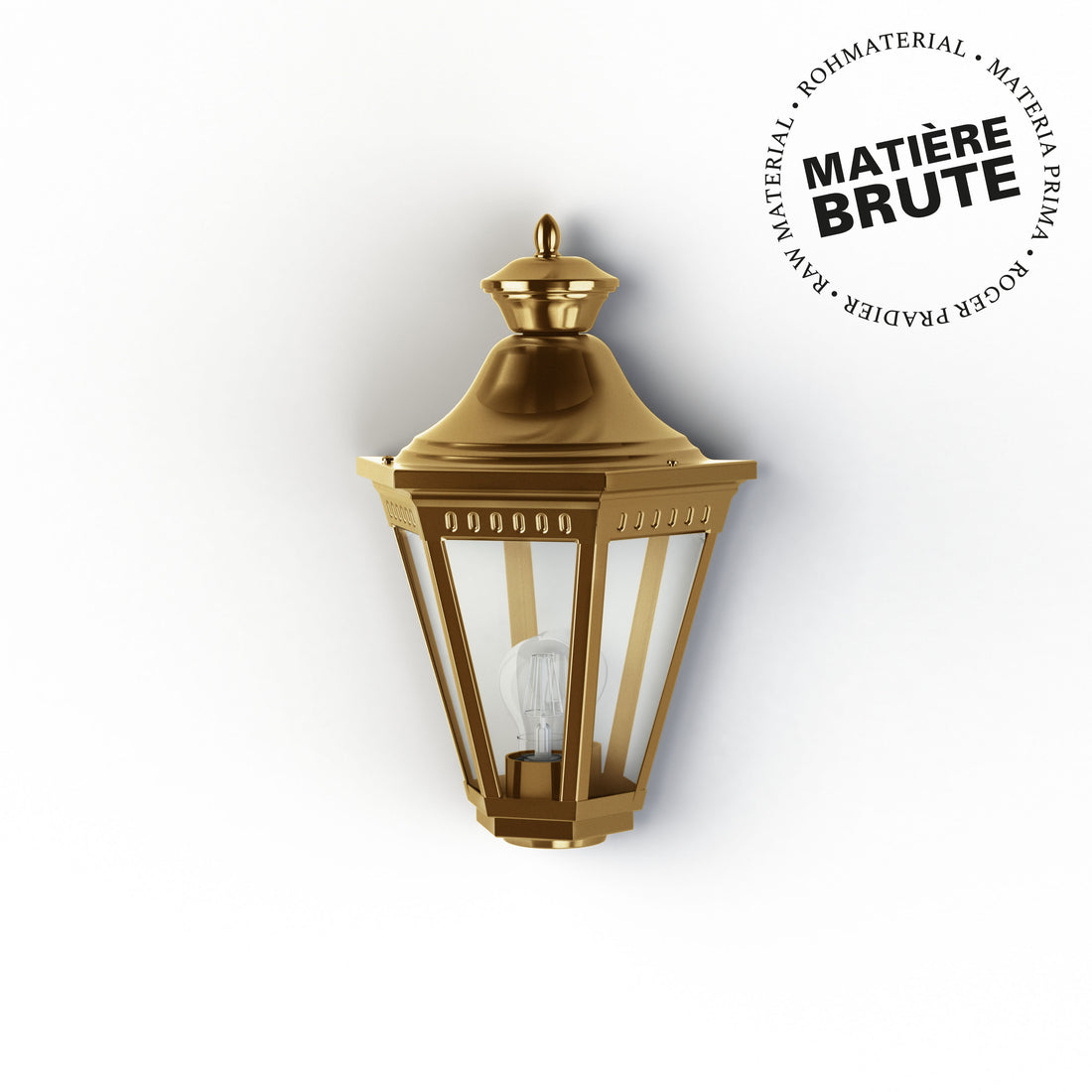 Applique Victoria N°1 Laiton brut 072 164001072
