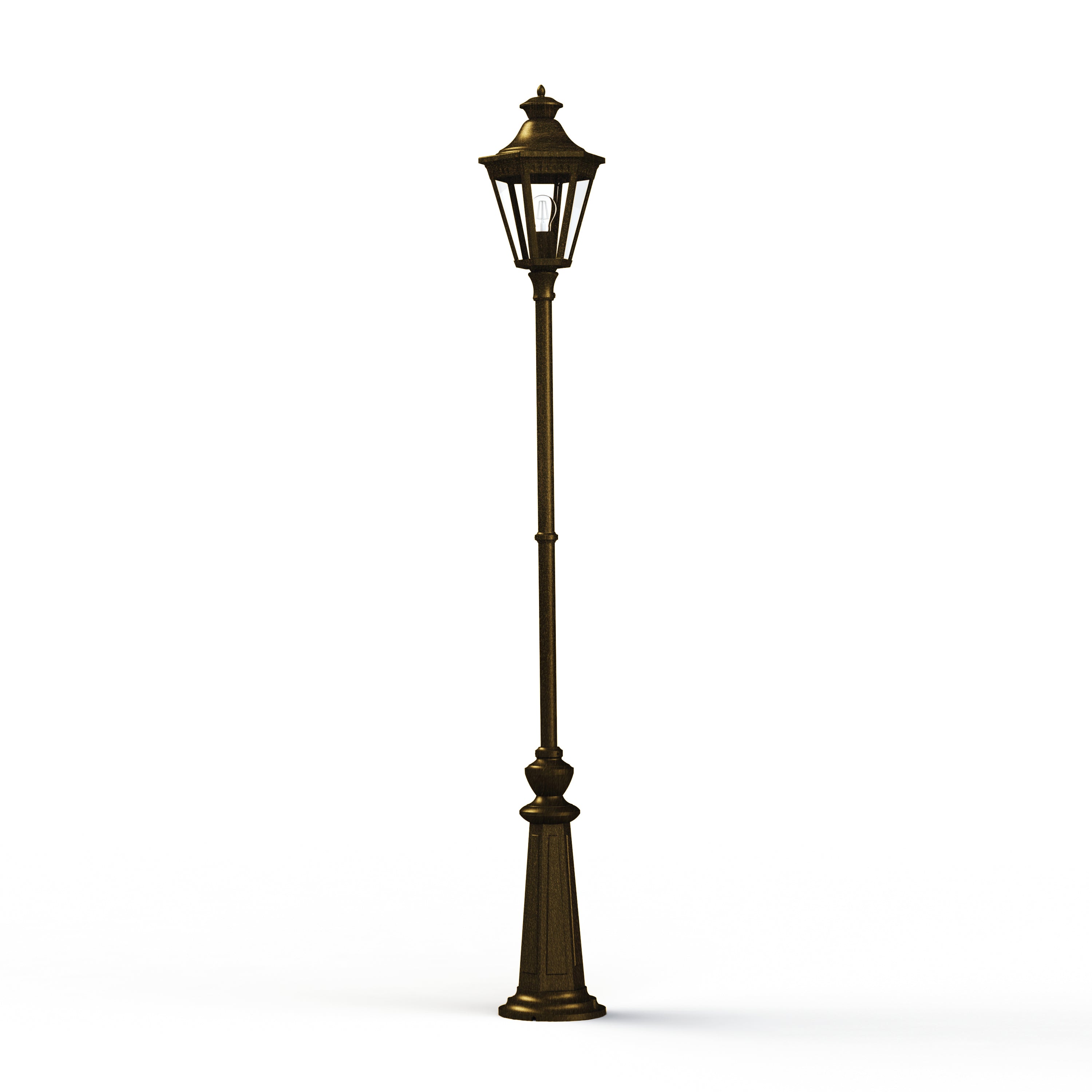 Lampadaire Victoria N°12 Patiné doré 009 164010009