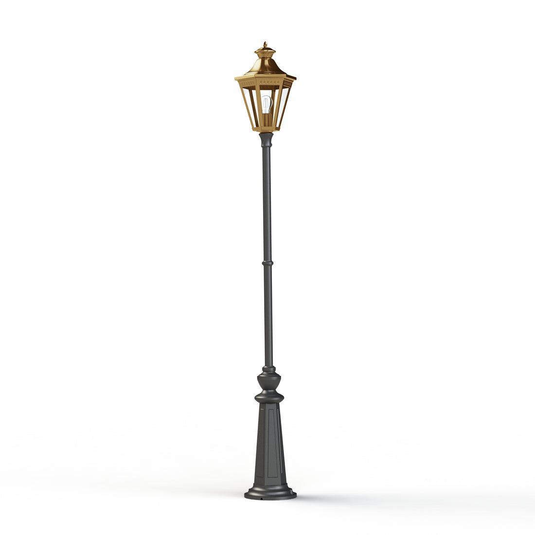 Lampadaire Victoria N°12 Laiton vernis teinté 070 164010070